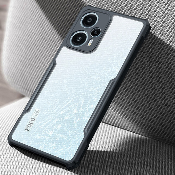 Θήκη για Xiaomi Poco F5, AntiDrop Hybrid, μαύρη