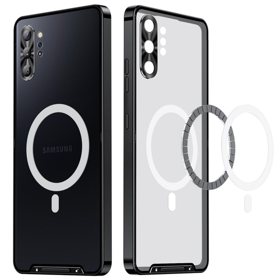 θήκη προστασίας κάμερας για το Samsung Galaxy Note 10+ Plus, CamShield MagSafe, διαφανής / μαύρη