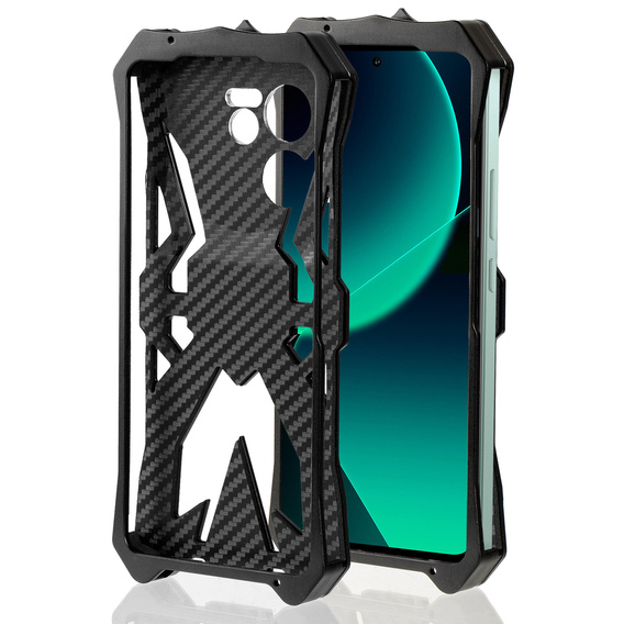 Θωρακισμένη θήκη για Xiaomi 13T / 13T Pro, Aluminum Alloy, μαύρη