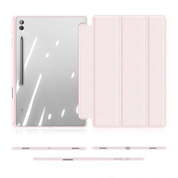 Θήκη για Samsung Galaxy Tab S10 Ultra, Dux Ducis TOBY, ροζ