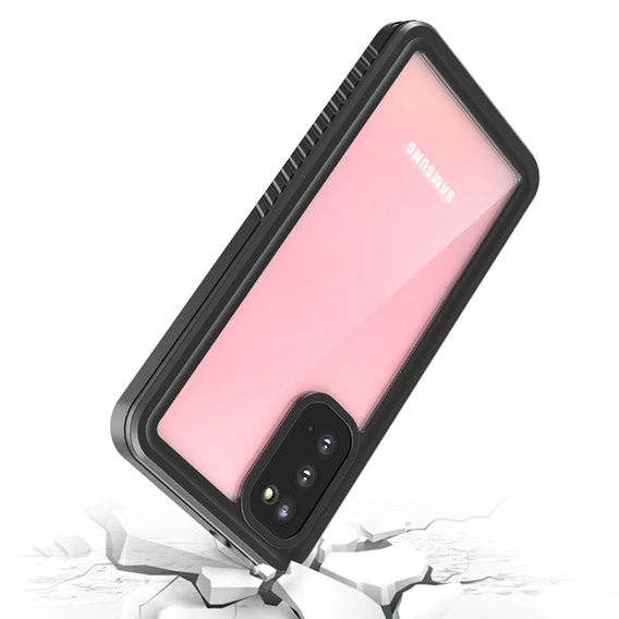 Αδιάβροχη θήκη IP68 για το Samsung Galaxy S20 FE, μαύρη