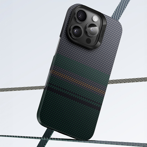 Θήκη BENKS Kevlar Magnetic Armor Air Aurora 600D SA66 για MagSafe για iPhone 16 Pro Max