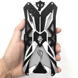Θωρακισμένη θήκη για ASUS ROG Phone 8 5G, Aluminum Alloy, μαύρη