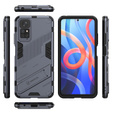 Θήκη για Xiaomi Redmi Note 11/11S, Military kickstand, μπλε