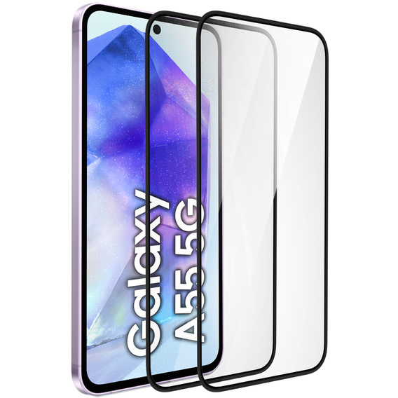 2x Κεραμικό υβριδικό γυαλί ERBORD για Samsung Galaxy A55 5G