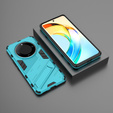 Θήκη για Honor Magic 6 Lite 5G, Military kickstand, μπλε
