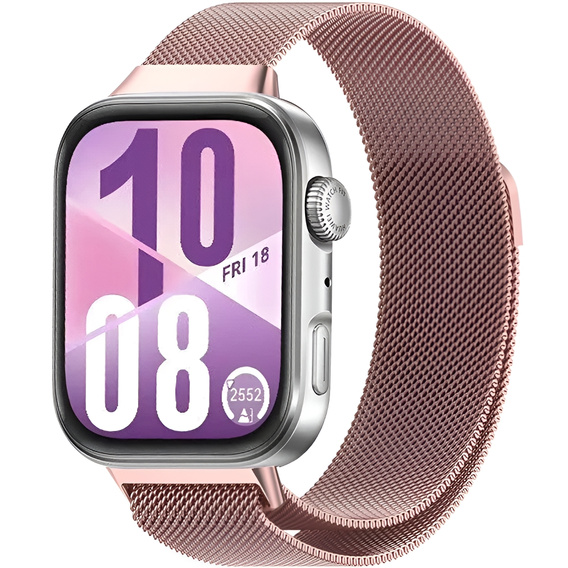 Βραχιόλι Μιλάνο για Huawei Watch Fit 4 / 4 Pro / 3, Ροζ