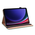 θήκη για Samsung Galaxy Tab S10 Lite / S10 FE / S9 FE / S9, Classic, με υποδοχή γραφίδας, πράσινη
