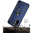 θωρακισμένη θήκη για Xiaomi Redmi Note 10/10S, Nox Case Ring, μπλε