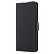 Θήκη με πτερύγιο για Oppo A57s, Wallet Thin Magnet, μαύρη