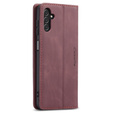θήκη CASEME για Samsung Galaxy A04S / A13 5G, Leather Wallet Case, κόκκινη