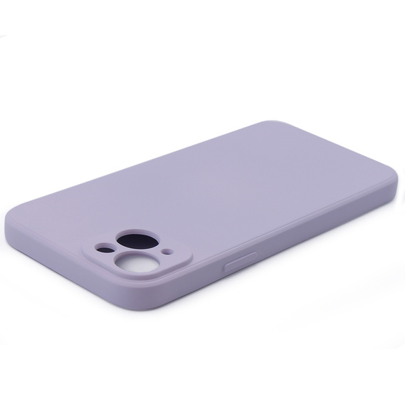 Θήκη για iPhone 15 Plus, Silicone Lite, μωβ