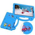 Παιδική θήκη για Samsung Galaxy Tab A7 Lite 8.7 T220/T225, Cute Patterns, με βάση, μπλε