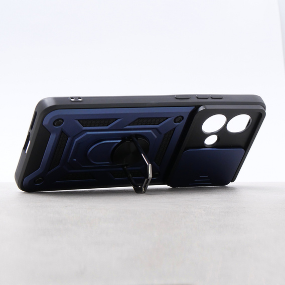 Θήκη για Motorola Edge 40 Neo, CamShield Slide, μπλε