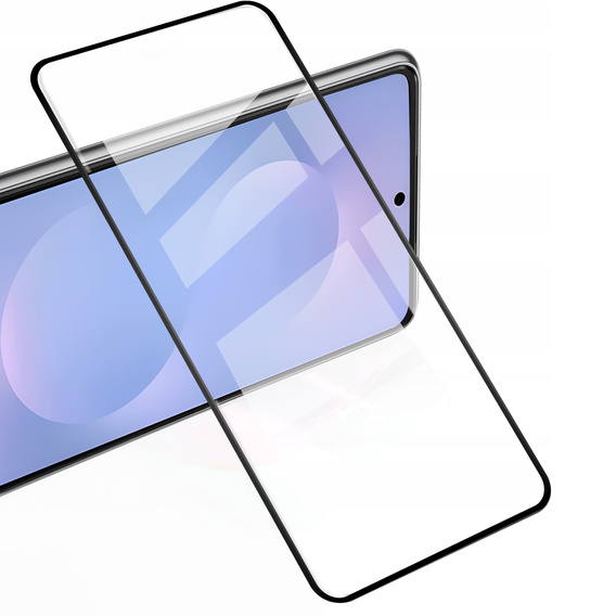 2x Μετριασμένο γυαλί ERBORD 3D για Samsung Galaxy S25 Edge πλήρης οθόνη