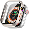 2w1 Etui + Szkło Hartowane Case do Apple Watch 7 / 8 41MM, Czarne