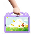 Παιδική θήκη για Samsung Galaxy Tab S10 Lite / S10 FE / S9 FE, Cute Patterns, με βάση, μοβ