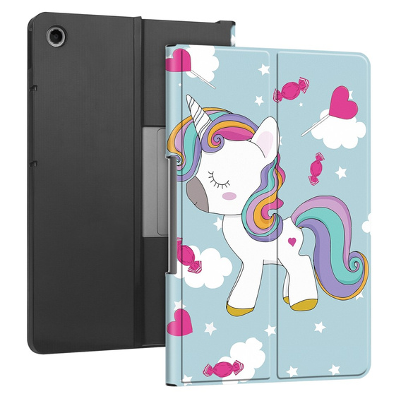 Θήκη για Lenovo Tab Plus, Smartcase, unicorn