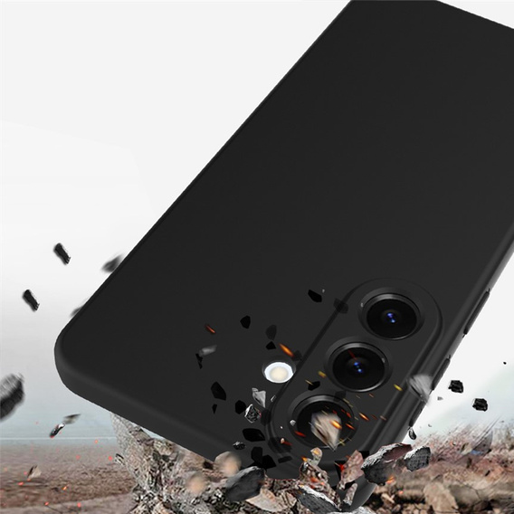 Θήκη Silicone Lite για MagSafe για Samsung Galaxy A57 5G, μαύρη