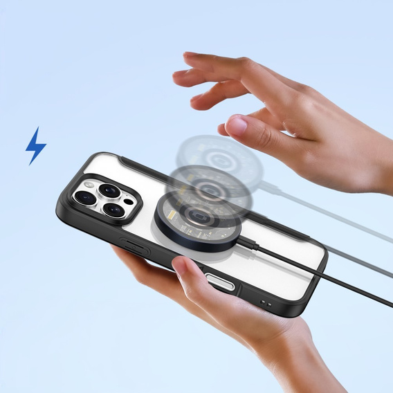 Dux Ducis Θήκη για iPhone 16 Pro Max, Skin X Pro, MagSafe, μαύρη