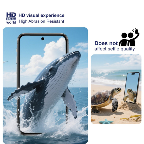 Τεχνητό γυαλί IMAK με πλαίσιο τοποθέτησης για Xiaomi Poco F8 Ultra