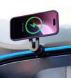 Θήκη για iPhone 16 Pro Max, για MagSafe, ERBORD Μatt Case, σκούρο μωβ + Γυαλί οθόνης