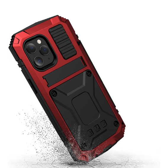 Θωρακισμένη θήκη για iPhone 12 / 12 Pro, R-JUST, κόκκινη