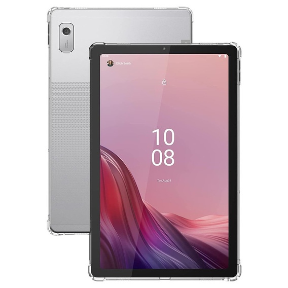 Θήκη για Lenovo Tab M9, σιλικόνη, διαφανής