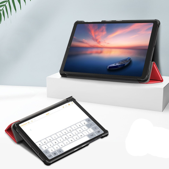 Θήκη για Samsung Galaxy Tab A7 Lite 8.7 T220 / T225, Smartcase, κόκκινη
