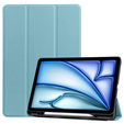 Θήκη για iPad Air 13" 2025/2024 (7/6 gen.), Smartcase με χώρο για γραφίδα, μπλε
