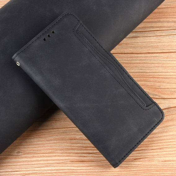 Θήκη με πτερύγιο για Xiaomi Redmi Note 8 Pro, Card Slot, μαύρη