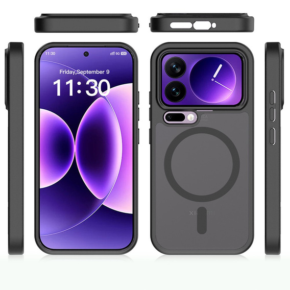 Θήκη Fusion Hybrid για MagSafe για Xiaomi 17 Pro, μαύρη