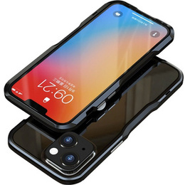 Θήκη LUPHIE για iPhone 13, Armor Bumper, μαύρη