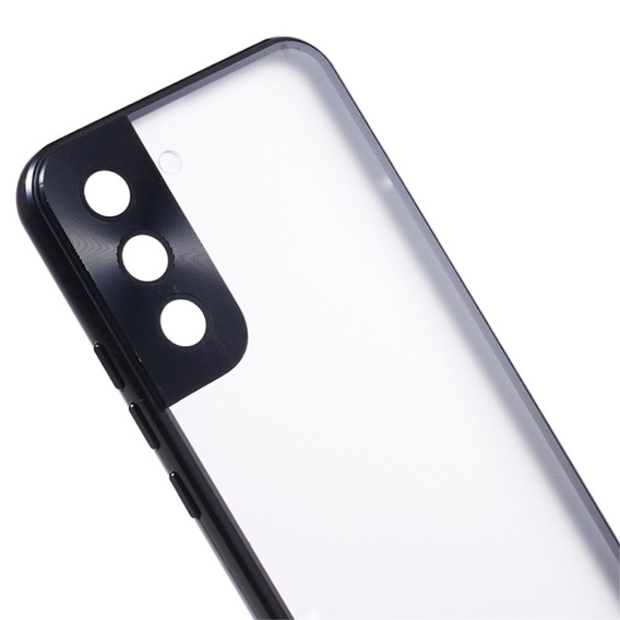θήκη για το Samsung Galaxy S21, Magnetic Dual Glass, μαύρη