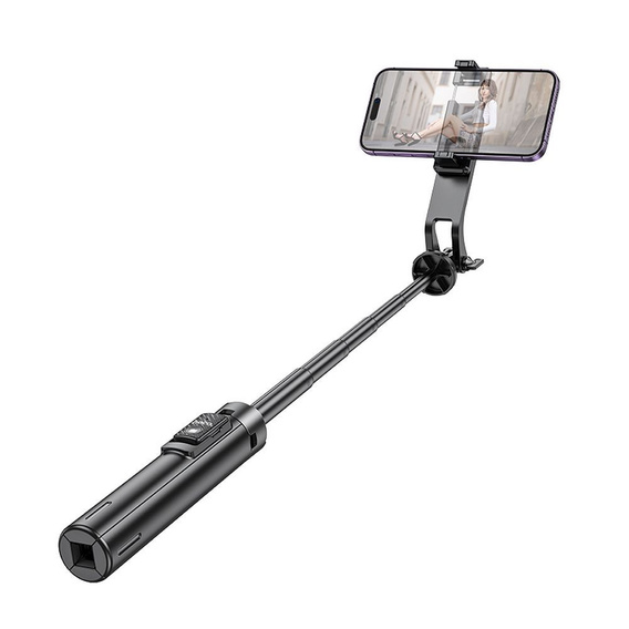 Selfie stick με ασύρματο τηλεχειριστήριο Hoco K21 tripod