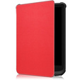 Θήκη για PocketBook Touch Lux 4 5 606 616 627 628 632 633, Smartcase, κόκκινη