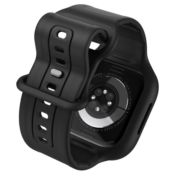 Etui Pasek SPIGEN do Apple Watch 4/5/6/7/SE 44/45mm, Rugged Armor Pro, Charcoal Grey