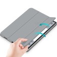 Θήκη για Lenovo Tab P12, Smartcase με χώρο για γραφίδα, γκρι