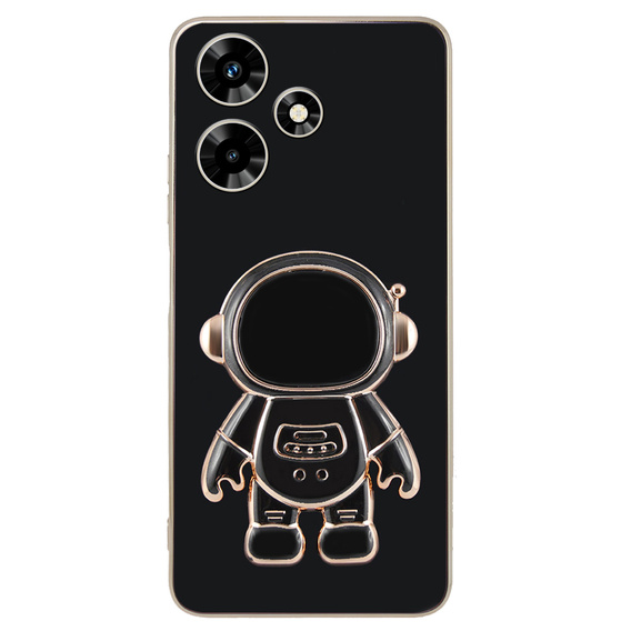 Θήκη για Infinix Hot 30 4G, Astronaut, μαύρη