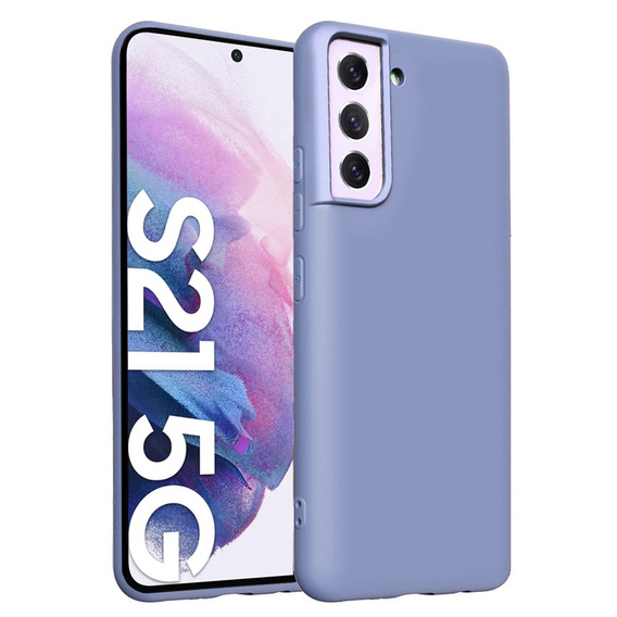 Θήκη για Samsung Galaxy S21, Silicone Lite, λεβάντας