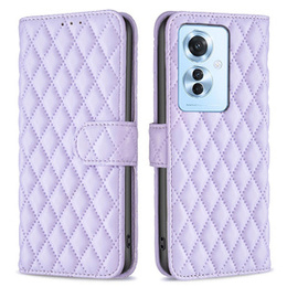 Θήκη με πτερύγιο για Oppo Reno 11F 5G, Wallet, BINFEN COLOR, μωβ