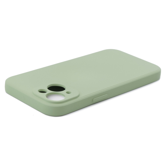 Θήκη για iPhone 15 Plus, Silicone Lite, πράσινη
