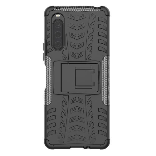 Θήκη για Sony Xperia 10 V, Tire Armor, μαύρη