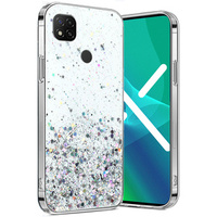 Θήκη για Xiaomi Redmi 9C, Glittery, διαφανής