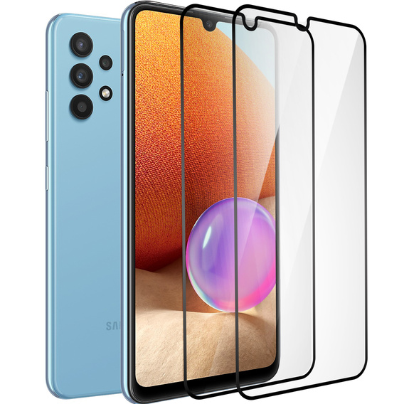 2x Κεραμικό υβριδικό γυαλί ERBORD για Samsung Galaxy A32 5G