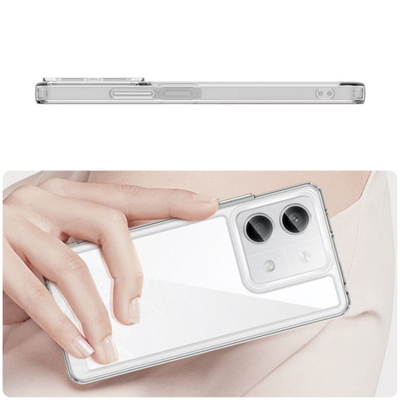 Θήκη για Xiaomi Redmi Note 13 5G, Fusion Hybrid, διαφανής