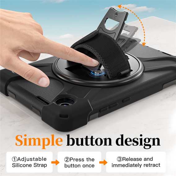 Θήκη με βάση και ιμάντα ώμου για Lenovo Tab One