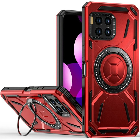 Θήκη για T Phone 2 Pro 5G, Heavy Duty Ring, κόκκινη