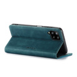 θήκη CASEME για Samsung Galaxy A12 / M12 / A12 2021, Leather Wallet Case, μπλε