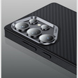 θήκη BENKS Kevlar για Samsung Galaxy S25, για MagSafe, Carbon Fiber, μαύρη